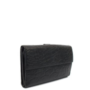 Picture of Mulberry Purse Wallet in Black, Exotic Effect Leather