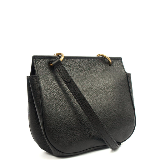 Picture of Mulberry Satchel Amberley Satchel - Mini in Black, Calfskin Leather