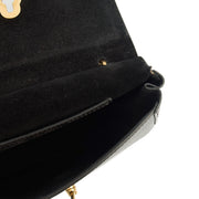 Picture of Mulberry Satchel Amberley Satchel - Mini in Black, Calfskin Leather