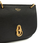 Picture of Mulberry Satchel Amberley Satchel - Mini in Black, Calfskin Leather