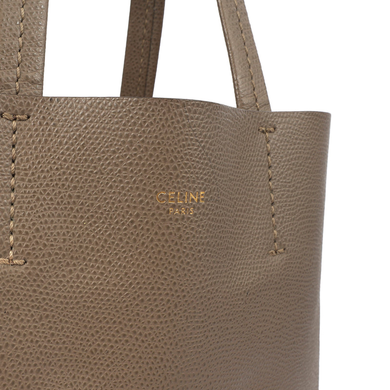Picture of Celine Tote Cabas - Small in Grey, Box Calfskin