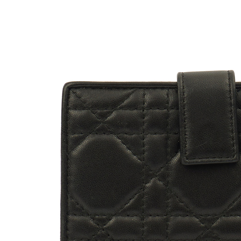 Picture of Christian Dior Wallet Wallet in Black, Leather