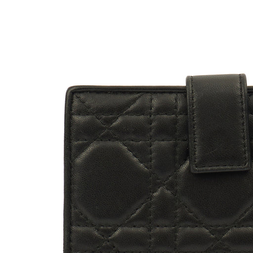 Picture of Christian Dior Wallet Wallet in Black, Leather