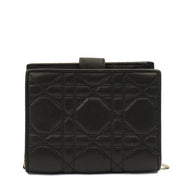 Picture of Christian Dior Wallet Wallet in Black, Leather