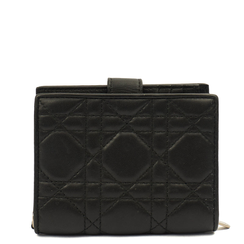 Picture of Christian Dior Wallet Wallet in Black, Leather
