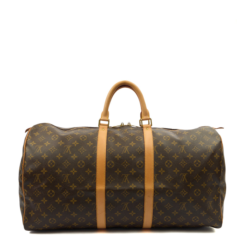 Picture of Louis Vuitton Top Handle Keepall 55 in Monogram, Canvas