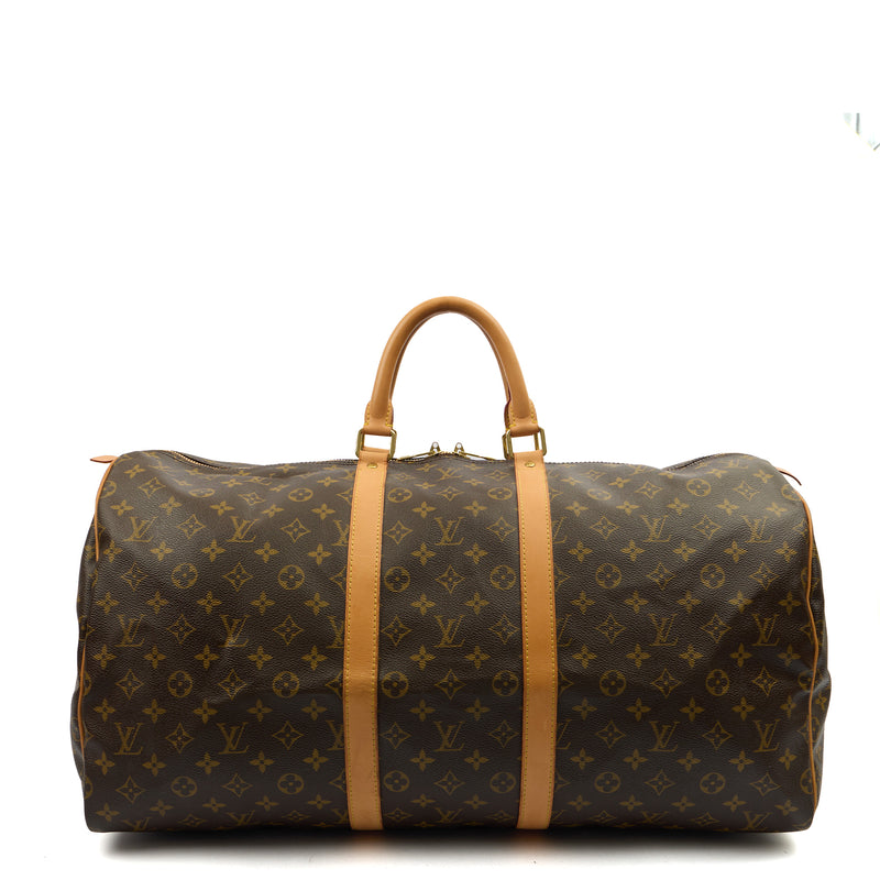 Picture of Louis Vuitton Top Handle Keepall 55 in Monogram, Canvas