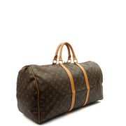 Picture of Louis Vuitton Top Handle Keepall 55 in Monogram, Canvas