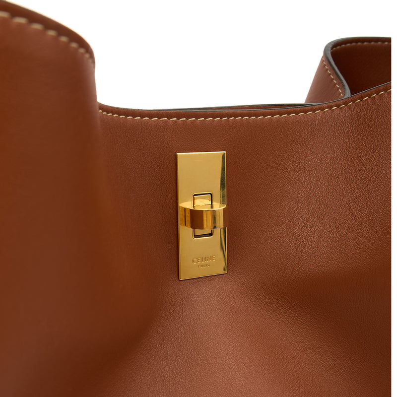 Picture of Celine Bucket Bag Sangle Seau in Brown, Box Calfskin