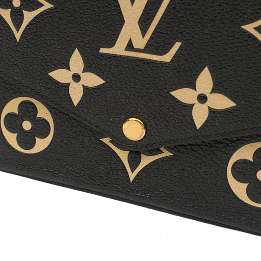 Picture of Louis Vuitton Cross Body Felicie Pochette in Black, Leather