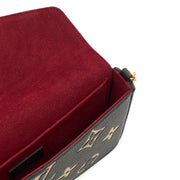 Picture of Louis Vuitton Cross Body Felicie Pochette in Black, Leather