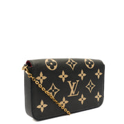Picture of Louis Vuitton Cross Body Felicie Pochette in Black, Leather