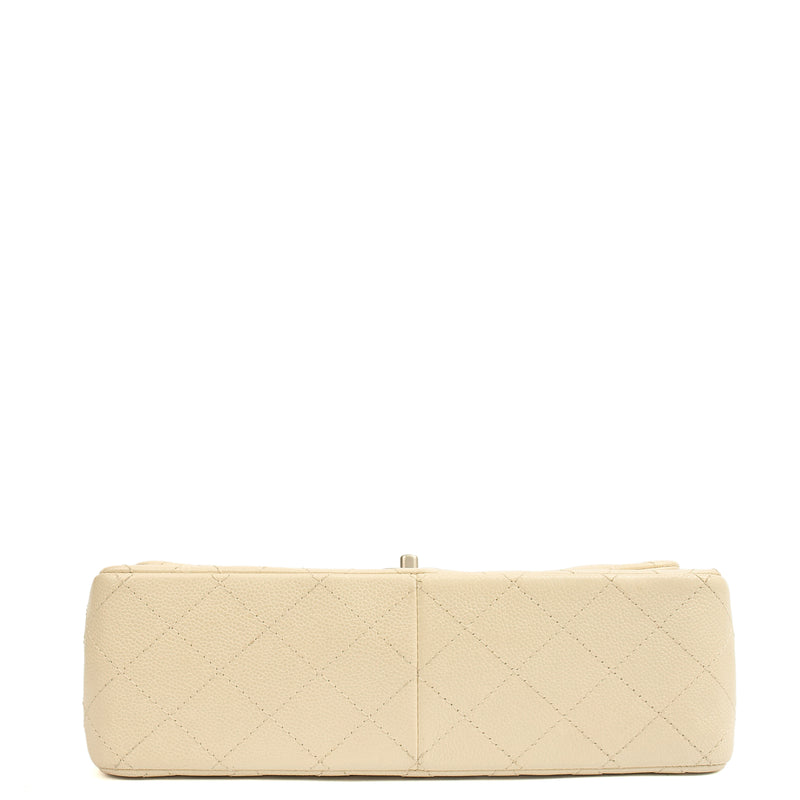 Picture of Chanel Shoulder Bag Classic Double Flap - Large in Neutral, Caviar Leather
