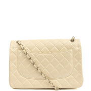Picture of Chanel Shoulder Bag Classic Double Flap - Large in Neutral, Caviar Leather