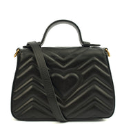 Picture of Gucci Top Handle GG Marmont Top Handle - Mini in Black, Leather