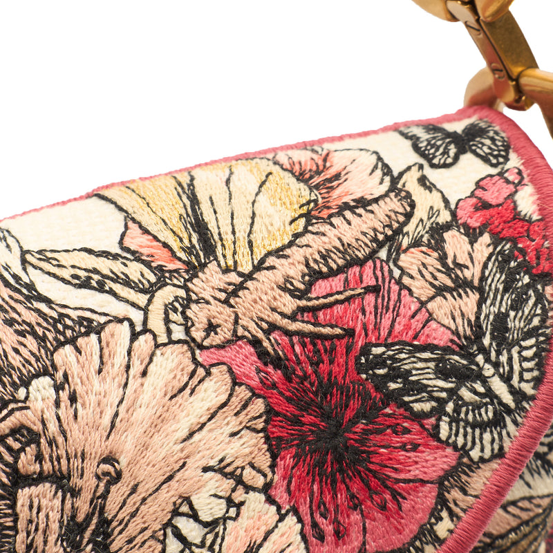 Picture of Christian Dior Shoulder Bag Saddle Bag in Multi, Fabric