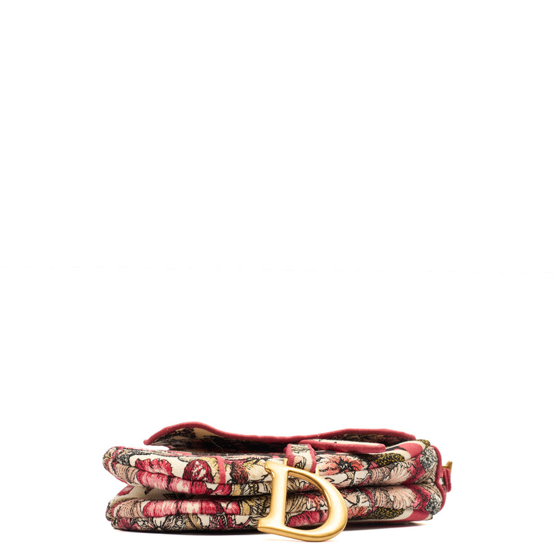 Picture of Christian Dior Shoulder Bag Saddle Bag in Multi, Fabric