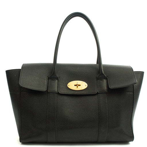 Picture of Mulberry Tote Bayswater - New in Black, Calfskin Leather