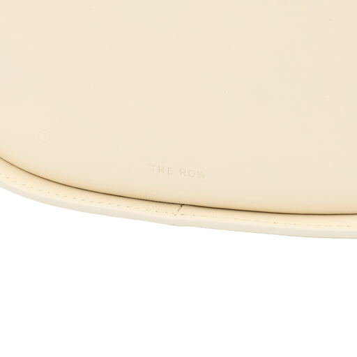 Picture of The Row Shoulder Bag The Half Moon in White, Leather