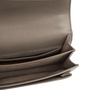 Picture of Saint Laurent Shoulder Bag Sunset - Medium in Grey, Leather