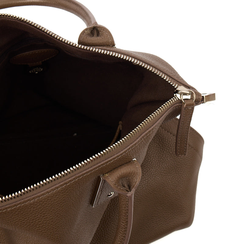 Picture of Mulberry Tote Alice  in Taupe, Calfskin Leather