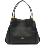 Picture of Coach Tote Edie Tote in Black, Leather