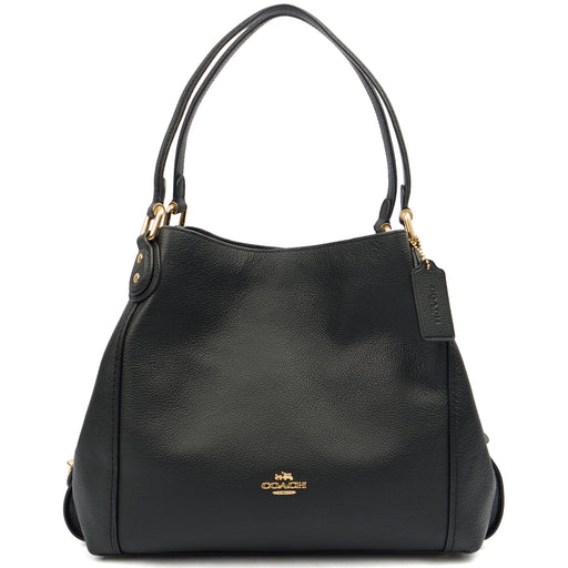 Picture of Coach Tote Edie Tote in Black, Leather