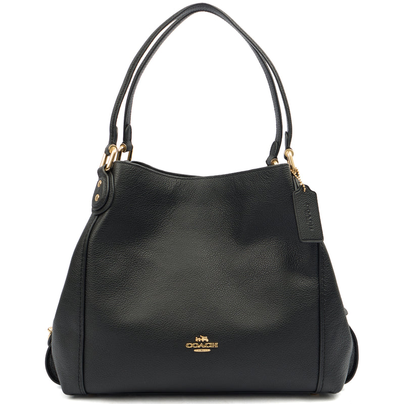 Picture of Coach Tote Edie Tote in Black, Leather