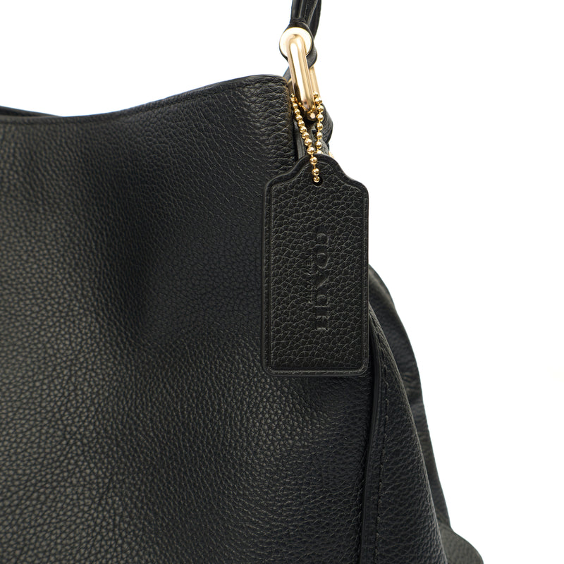 Picture of Coach Tote Edie Tote in Black, Leather