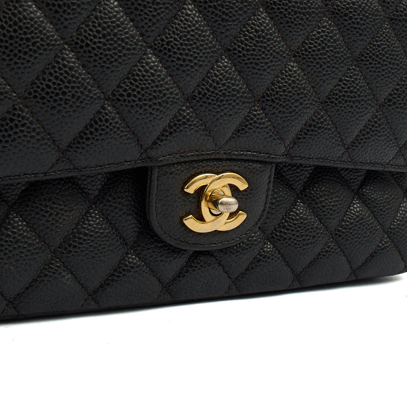 Picture of Chanel Shoulder Bag Classic Double Flap - Medium in Black, Leather