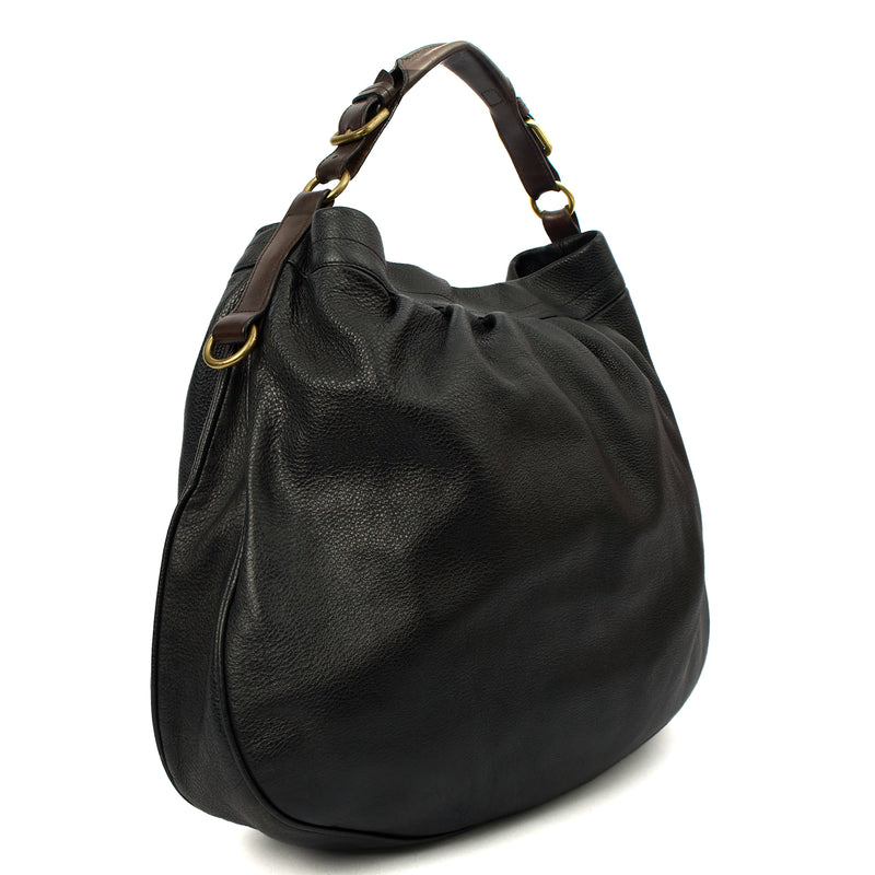 Picture of Mulberry Tote Mitzy Tote in Navy, Calfskin Leather