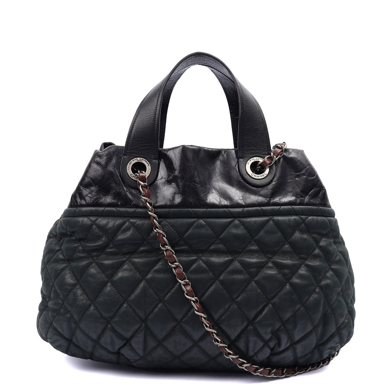 Picture of Chanel Shoulder Bag Bubble Tote in Green, Nubuck