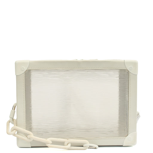 Picture of Louis Vuitton Cross Body Soft Trunk  in White, Plastic