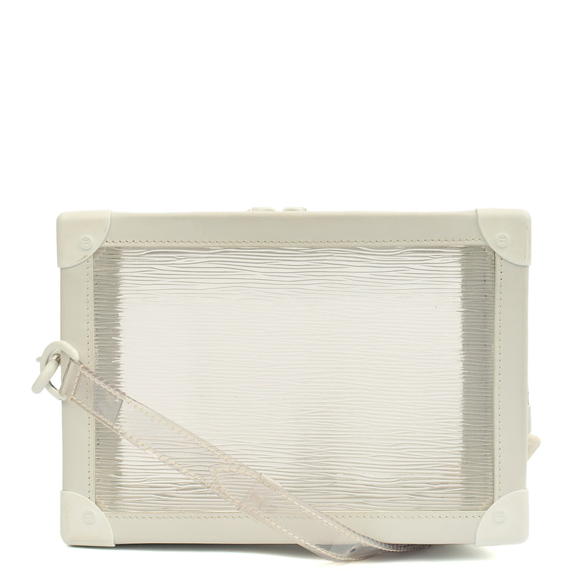 Picture of Louis Vuitton Cross Body Soft Trunk  in White, Plastic