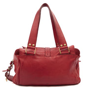 Picture of Mulberry Shoulder Bag Mabel  in Lipstick Red, Calfskin Leather