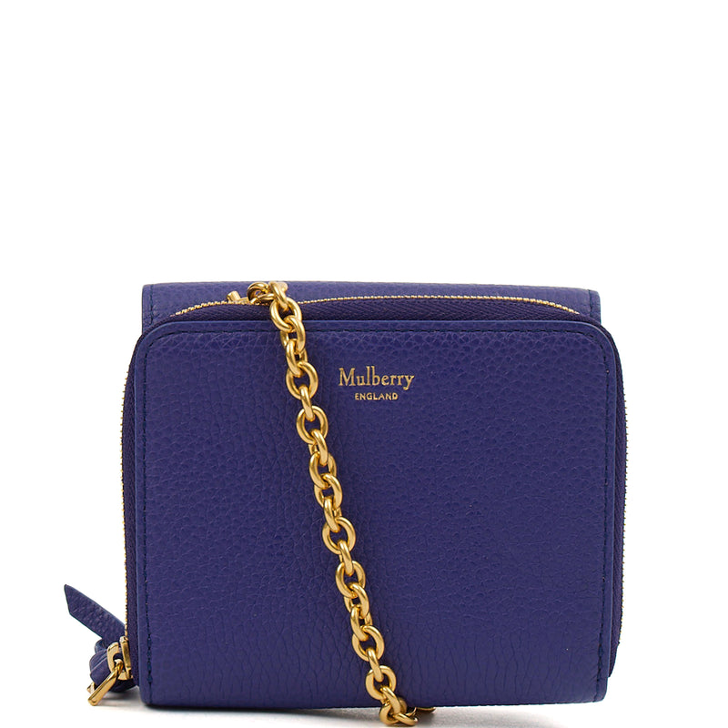 Picture of Mulberry Purse Clifton Chain Purse in Amethyst, Leather