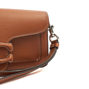 Picture of Coach Cross Body Tabby 20 in Tan, Leather