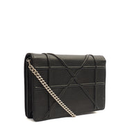 Picture of Christian Dior Cross Body Diorama WOC in Black, Leather