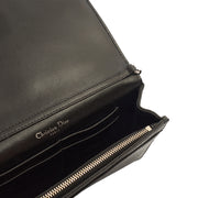 Picture of Christian Dior Cross Body Diorama WOC in Black, Leather
