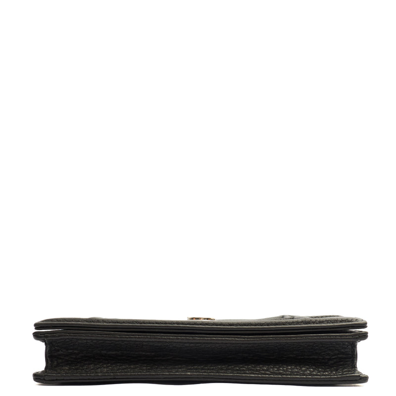 Picture of Christian Dior Cross Body Diorama WOC in Black, Leather