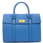 Picture of Mulberry Tote Bayswater with Strap in Blue, Leather