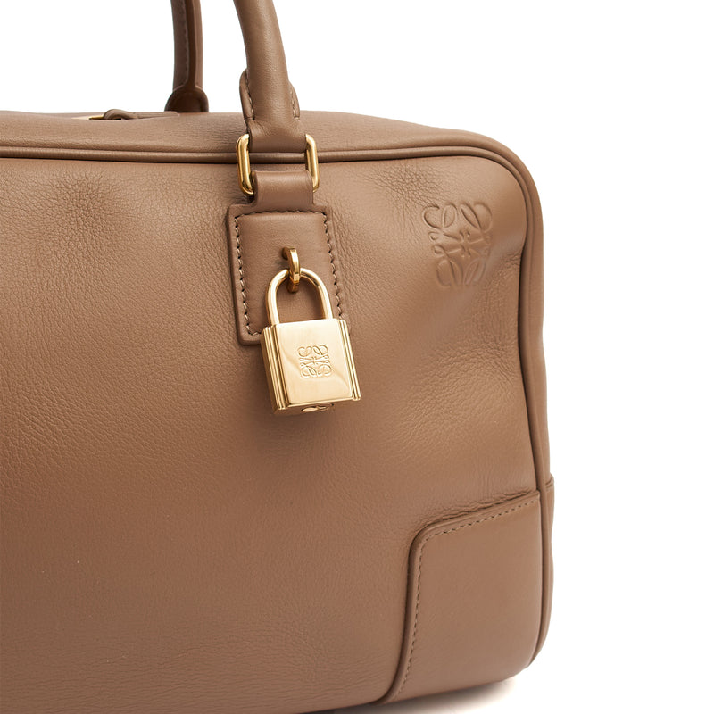 Picture of Loewe Tote Amazona 28 in Brown, Leather