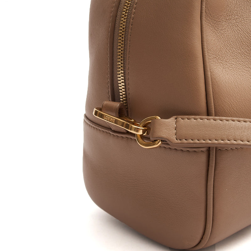 Picture of Loewe Tote Amazona 28 in Brown, Leather