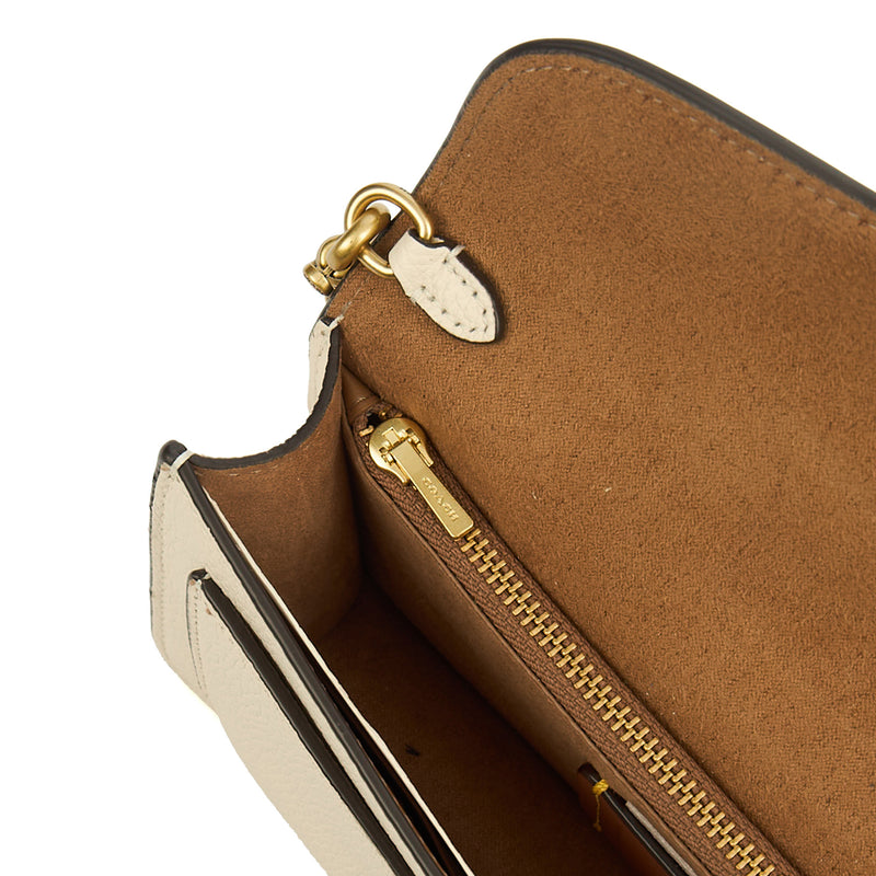 Picture of Coach Cross Body Tabby 20 in White, Leather
