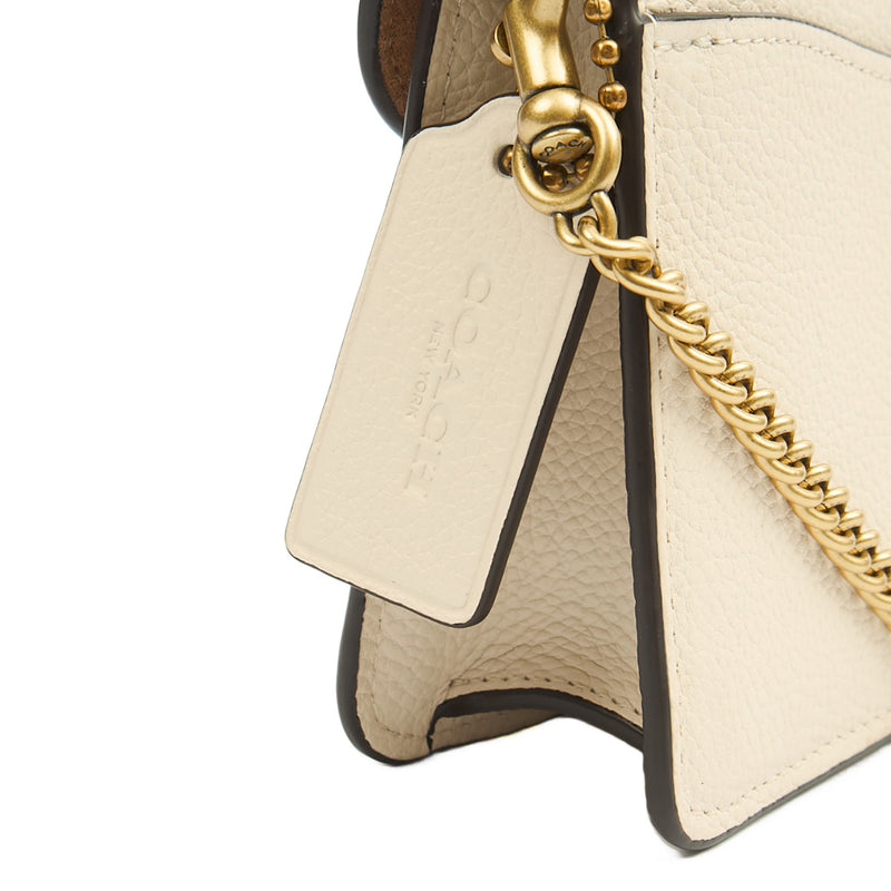 Picture of Coach Cross Body Tabby 20 in White, Leather