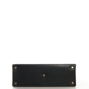 Picture of Aspinal of London Tote Editors Bag- Medium in Black, Leather