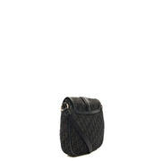 Picture of Christian Dior Cross Body Trotter Pouch in Black, Diorissimo Canvas