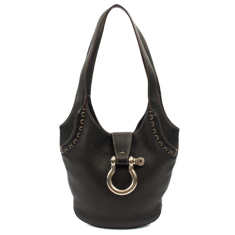 Picture of Burberry Shoulder Bag Vintage Shoulder Bag in Black, Leather