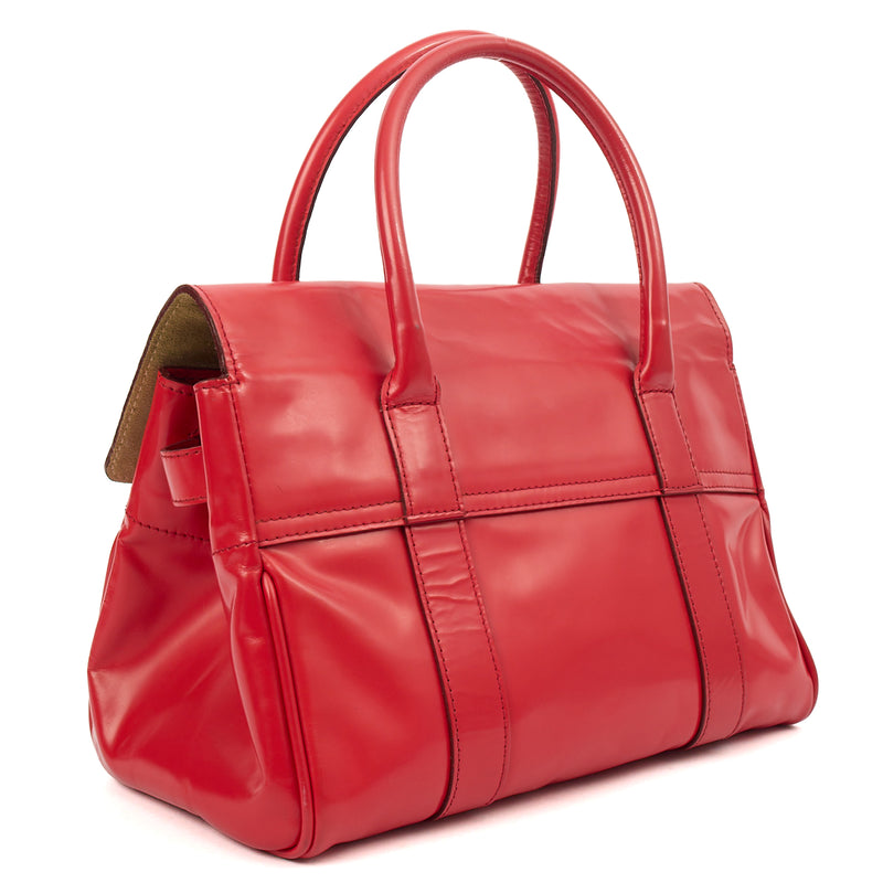Picture of Mulberry Tote Bayswater Heritage in Red, Leather
