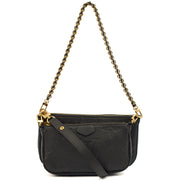 Picture of Louis Vuitton Cross Body Multi Pochette Accessoires in Black, Empreinte Leather